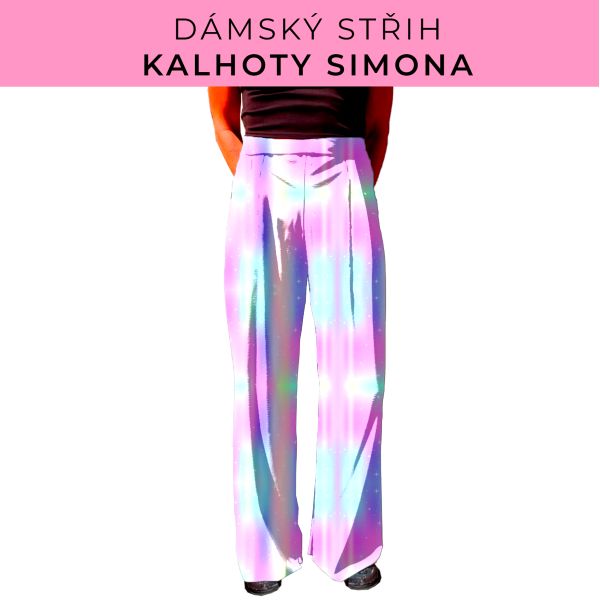 Dámský střih - kalhoty Simona