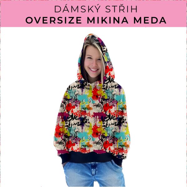 Dámský střih - mikina Meda