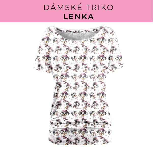 DÁMSKÝ střih - Triko Lenka
