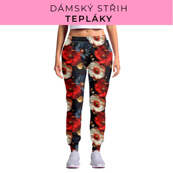 DÁMSKÝ střih - tepláky