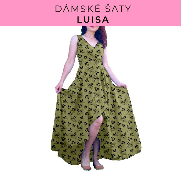 DÁMSKÝ střih - šaty Luisa