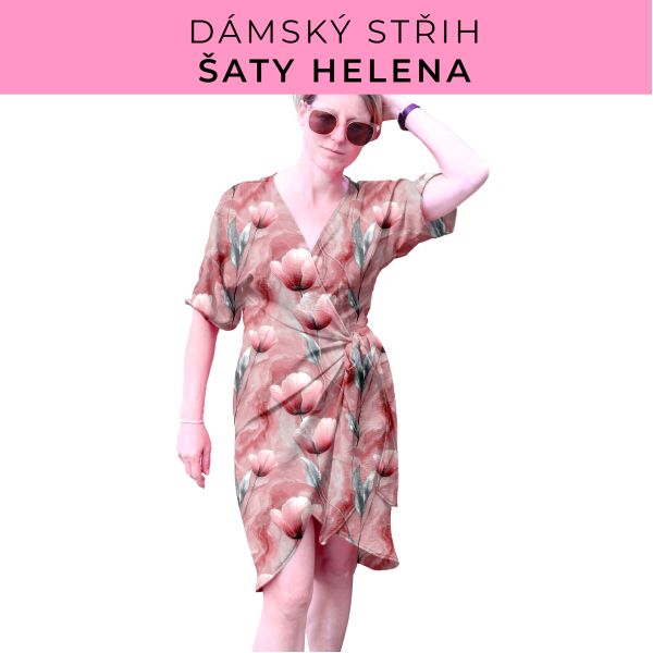 Dámský střih na šaty  Helena