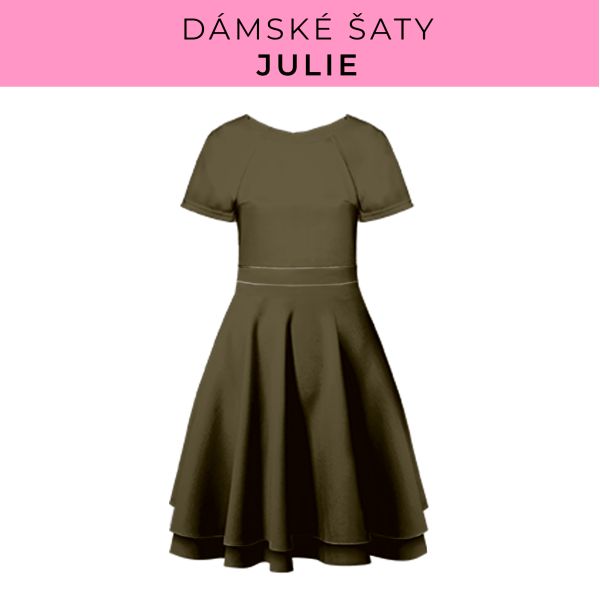 DÁMSKÝ střih - šaty julie