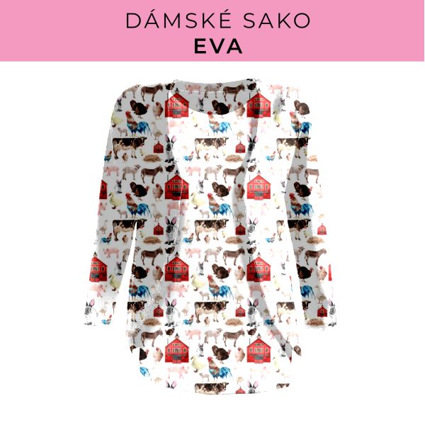 DÁMSKÝ střih - sako Eva