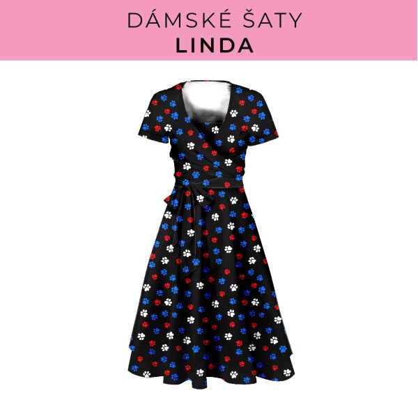 DÁMSKÝ střih - šaty Linda