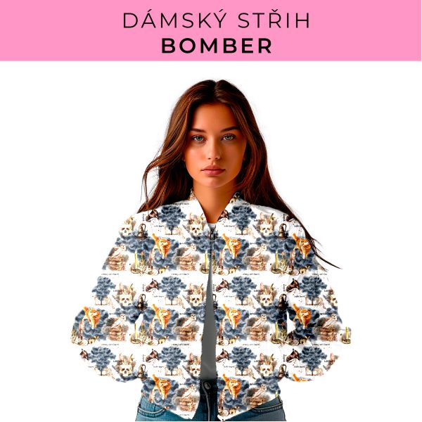 DÁMSKÝ střih - Bomber