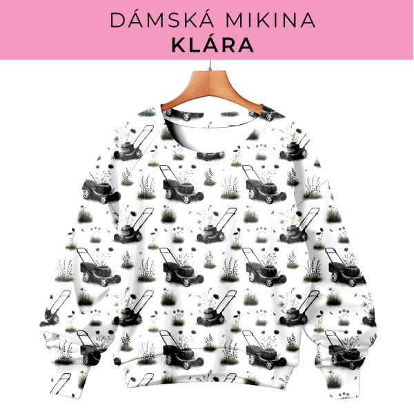 DÁMSKÝ střih - mikina Klára