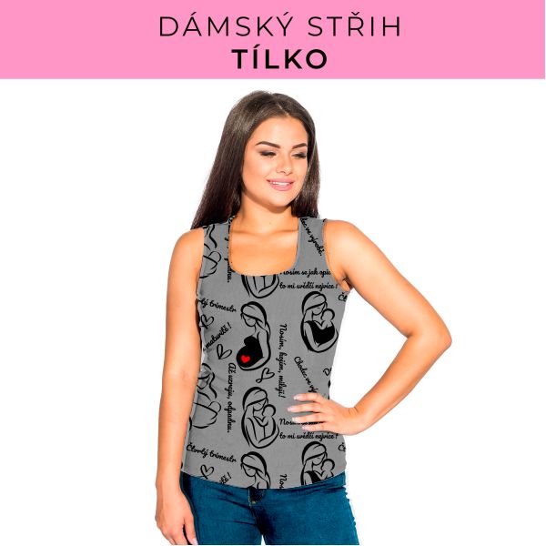 DÁMSKÝ střih - Tílko a kalhoty 