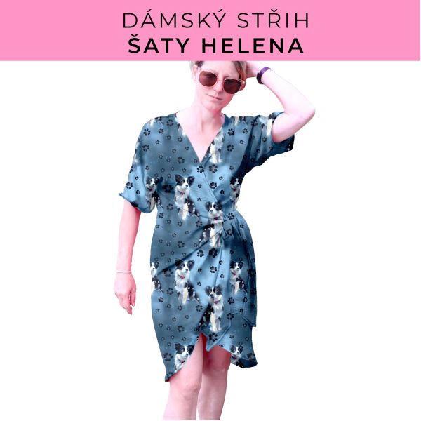 Dámský střih na šaty  Helena