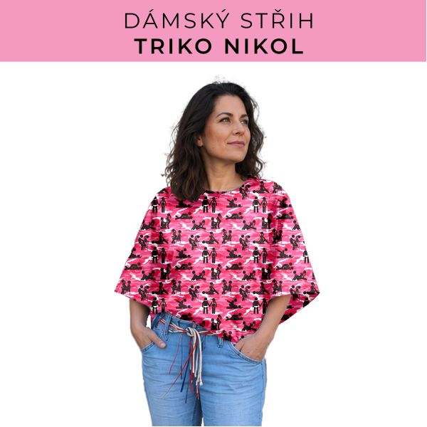 Dámský střih -  triko Nikol