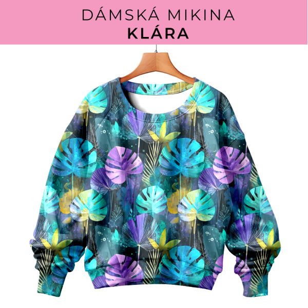 DÁMSKÝ střih - mikina Klára