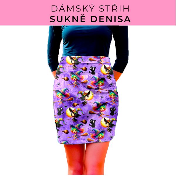 Dámský střih - Dámská sukně Denisa