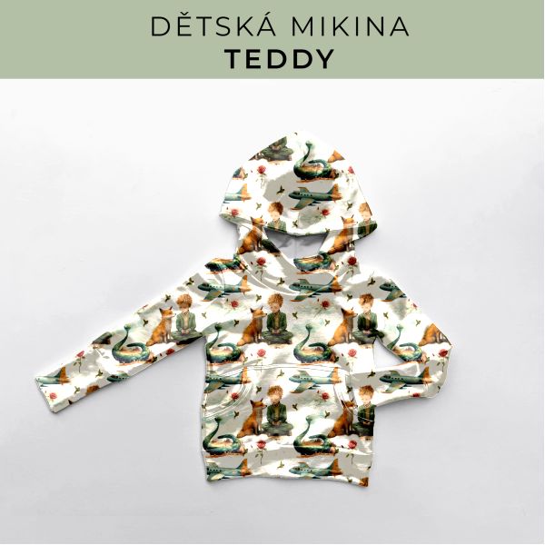 DĚTSKÝ střih - Mikina Teddy