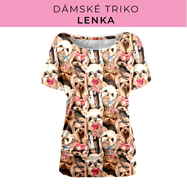 DÁMSKÝ střih - Triko Lenka