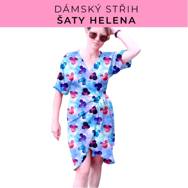 Dámský střih na šaty  Helena