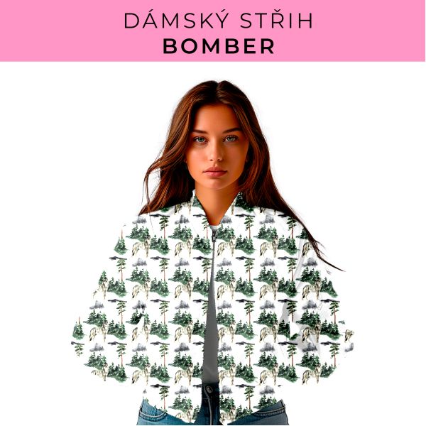 DÁMSKÝ střih - Bomber