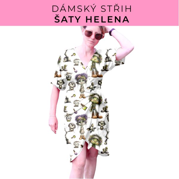 Dámský střih na šaty  Helena