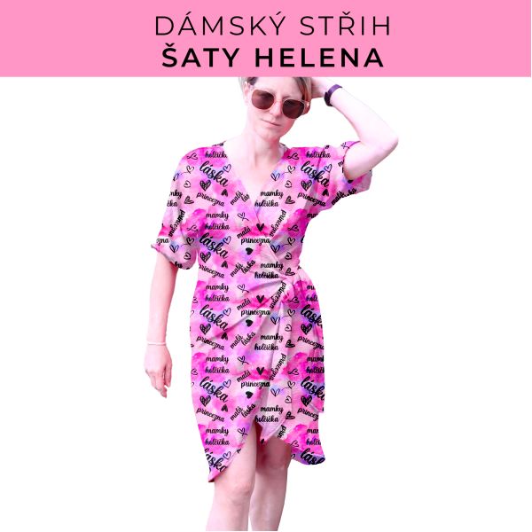 Dámský střih na šaty  Helena