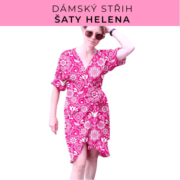 Dámský střih na šaty  Helena