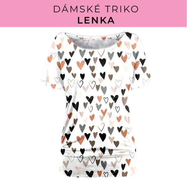 DÁMSKÝ střih - Triko Lenka