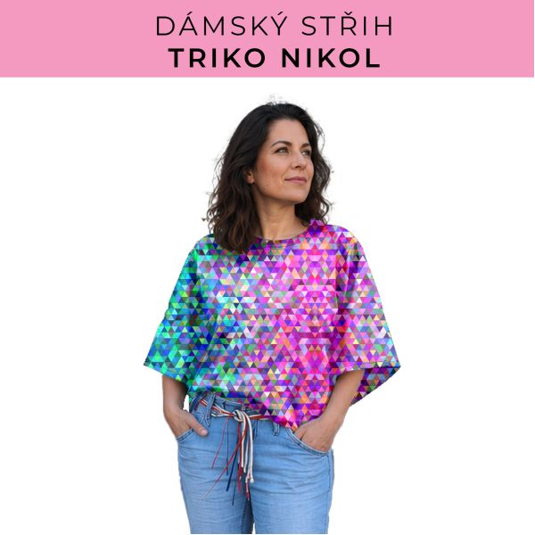 Dámský střih -  triko Nikol