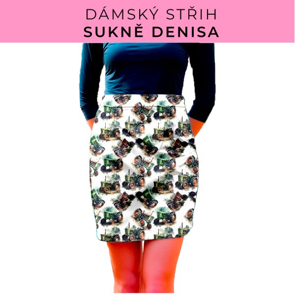 Dámský střih - Dámská sukně Denisa