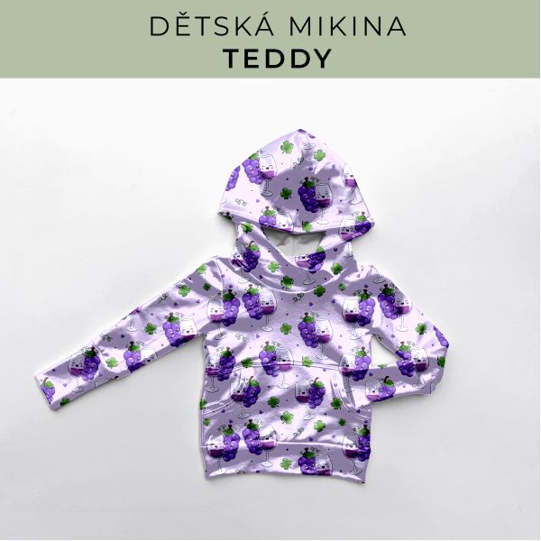 DĚTSKÝ střih - Mikina Teddy