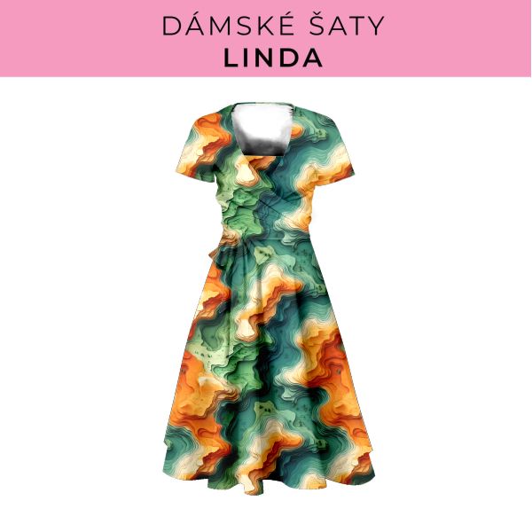 DÁMSKÝ střih - šaty Linda