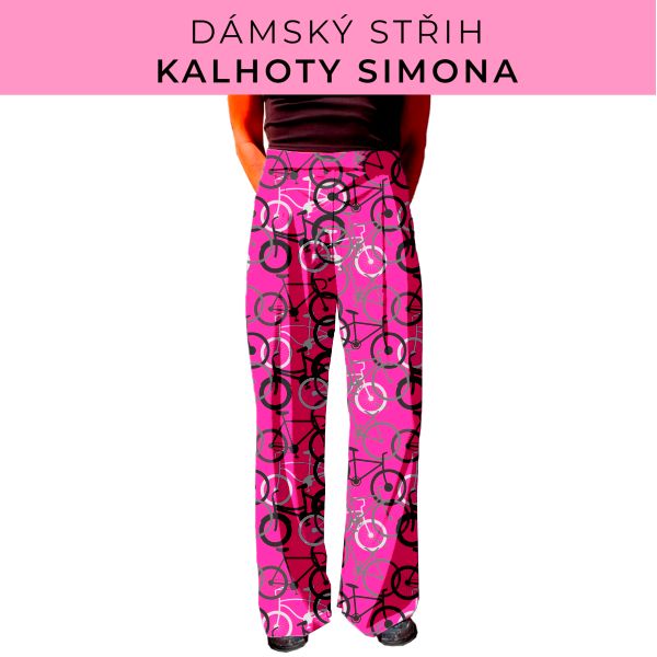 Dámský střih - kalhoty Simona