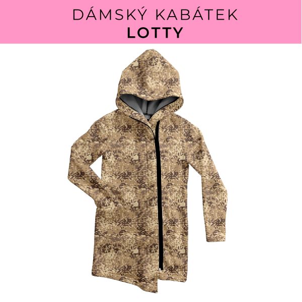 DÁMSKÝ střih - Kabátek Lotty