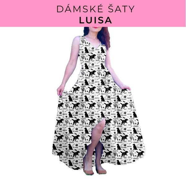 DÁMSKÝ střih - šaty Luisa
