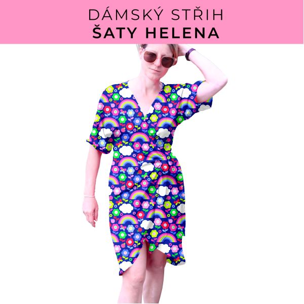 Dámský střih na šaty  Helena
