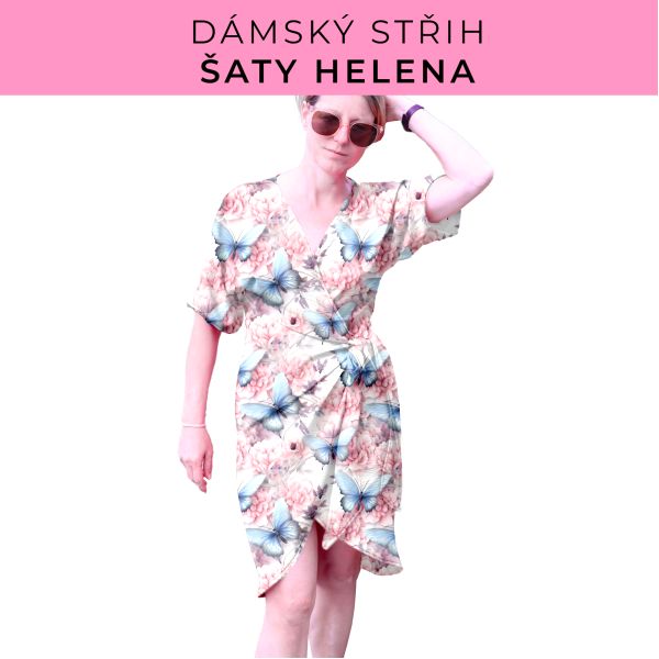 Dámský střih na šaty  Helena