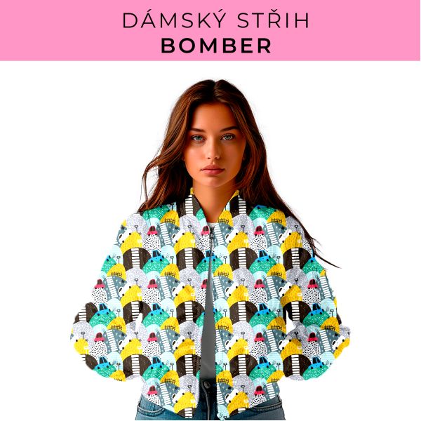 DÁMSKÝ střih - Bomber