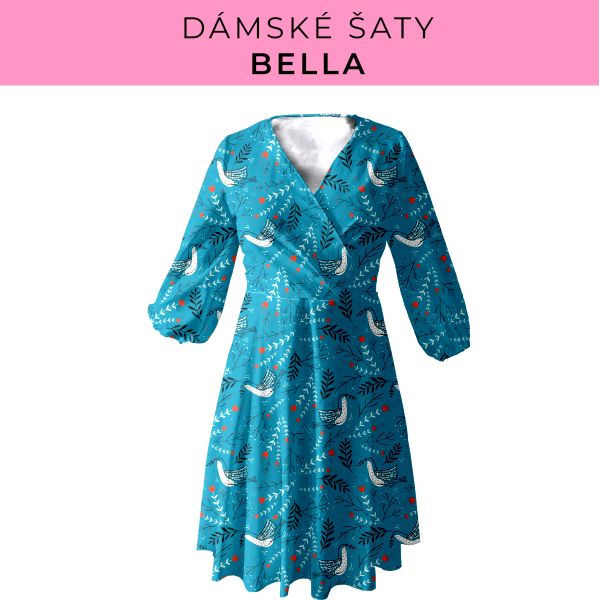 DÁMSKÝ střih - šaty Bella