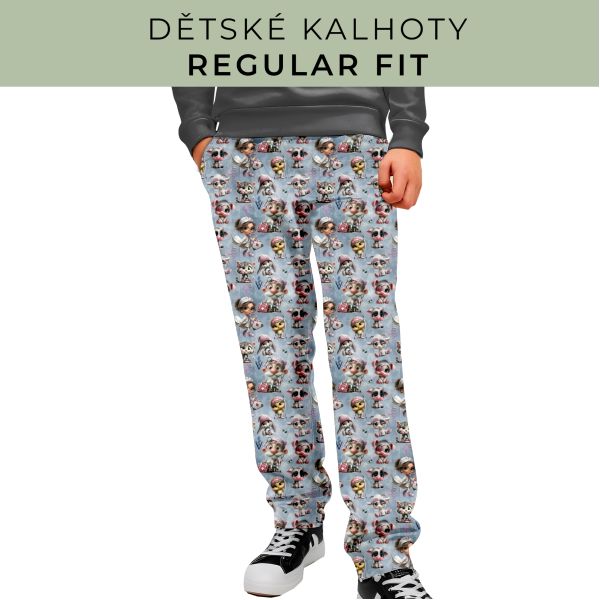DĚTSKÝ STŘIH - Kalhoty Regular fit