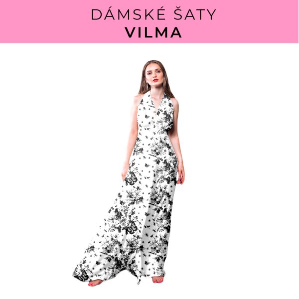 DÁMSKÝ střih - šaty Vilma