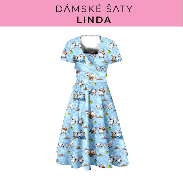 DÁMSKÝ střih - šaty Linda