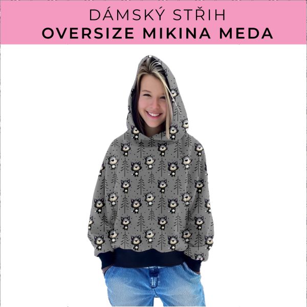 Dámský střih - mikina Meda