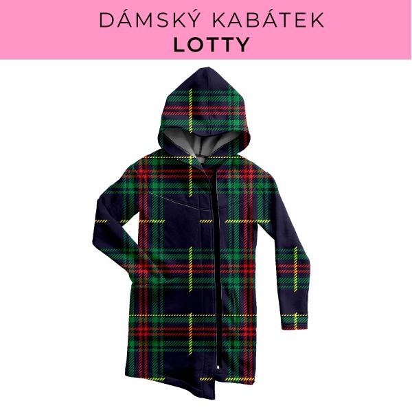 DÁMSKÝ střih - Kabátek Lotty