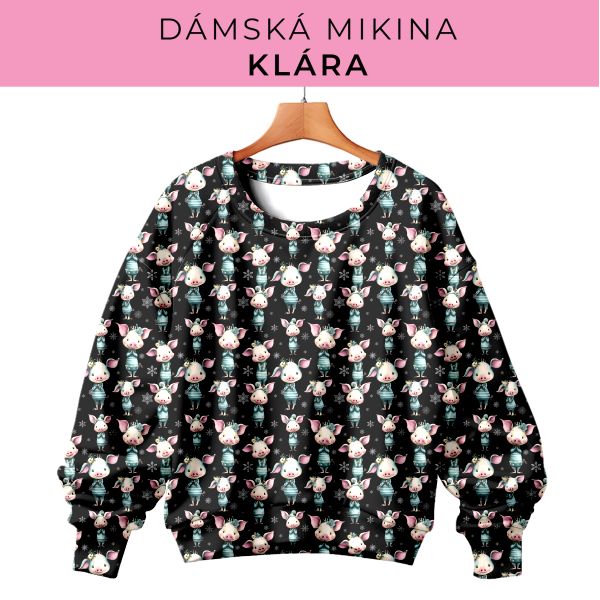 DÁMSKÝ střih - mikina Klára