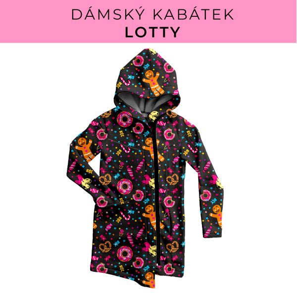 DÁMSKÝ střih - Kabátek Lotty