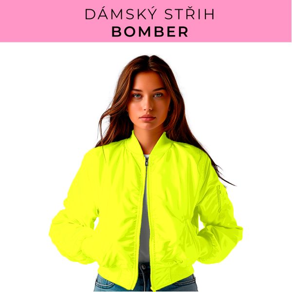 DÁMSKÝ střih - Bomber