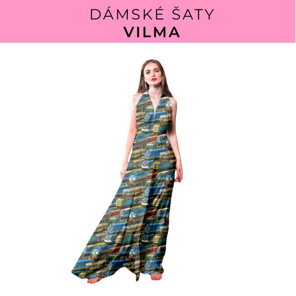 DÁMSKÝ střih - šaty Vilma