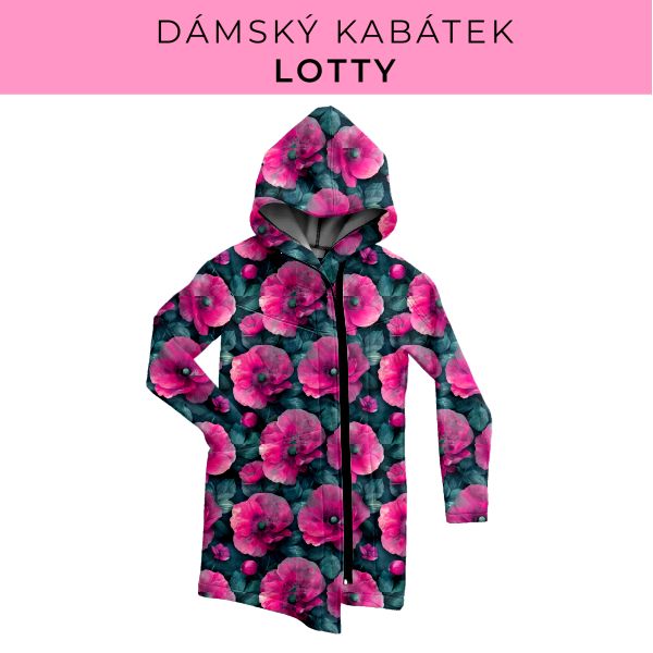 DÁMSKÝ střih - Kabátek Lotty