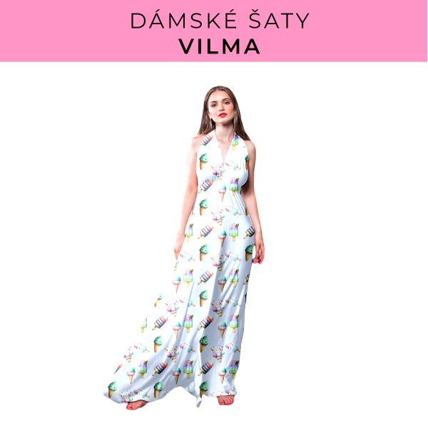 DÁMSKÝ střih - šaty Vilma