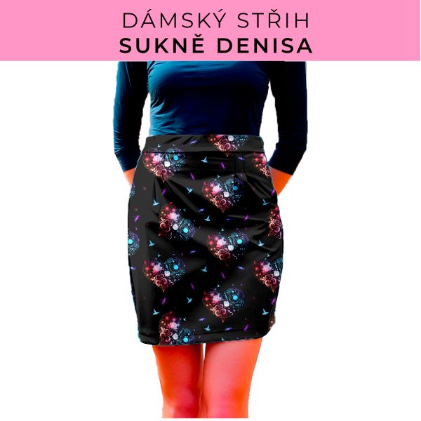 Dámský střih - Dámská sukně Denisa