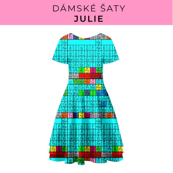 DÁMSKÝ střih - šaty julie