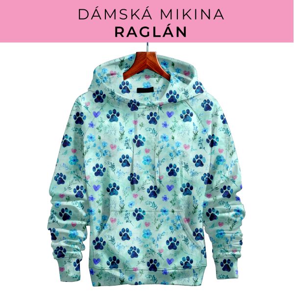 DÁMSKÝ střih - mikina raglán