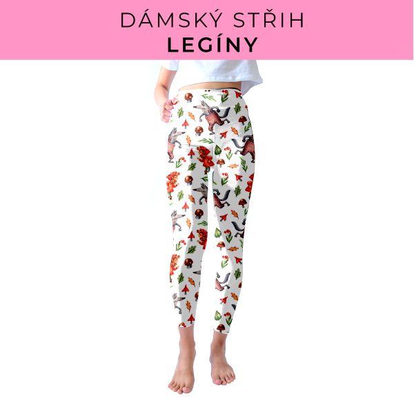 DÁMSKÝ střih - legíny SPORT - SLIM FIT